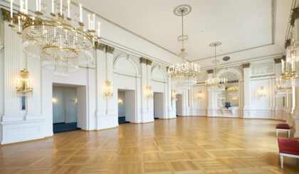 Der Louis-Spohr-Saal im Staatstheater Großes